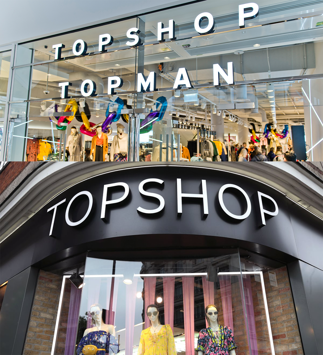 Topshop: does their brand really cater for both men and women? 