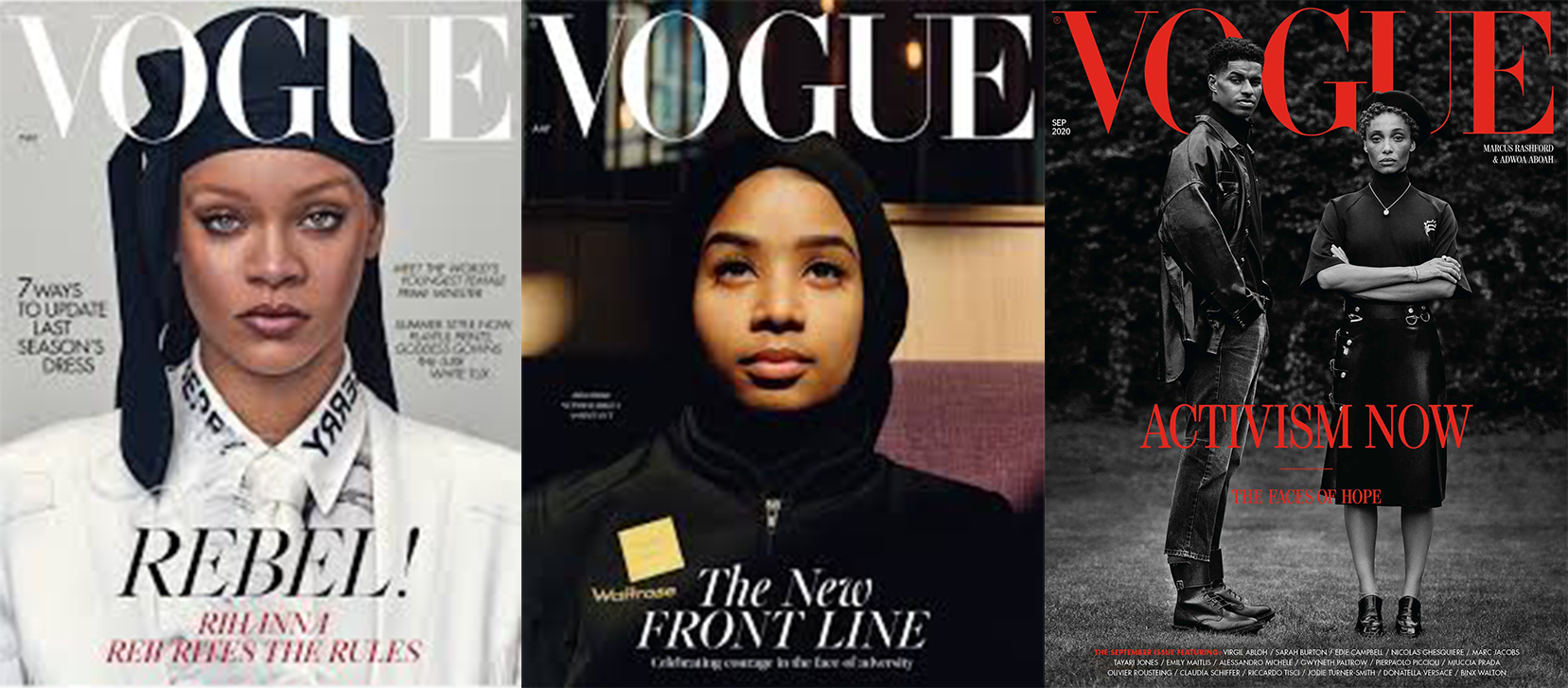 With Vogue’s ever-growing, ever-changing community, how can they afford to remain steadfast in their choice of typography? 